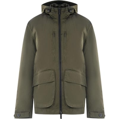 Lyle & Scott Effen capuchonjas heren (Groen)