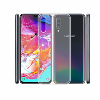 Ntech Hoesje Geschikt Voor Samsung Galaxy A70/A70s TPU Back hoesje - Transparant