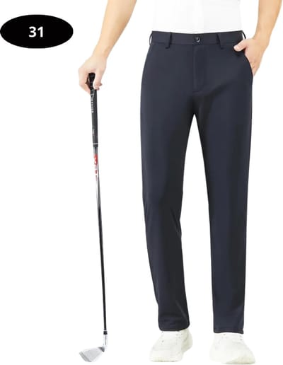 Bovista Golfbroek Heren - Golfkleding - Golfen - Golf Accessoires - Nette Pantalon - Marineblauw S - Maat 46