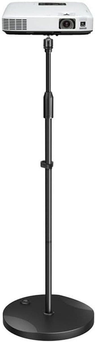 Projector Stand - Telescopische Plank - Thuisbioscoop Creëren - Stabiele Behuizing - Verstelbaar - Zwart