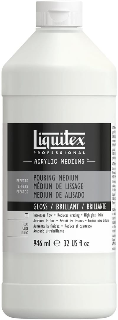 Liquitex 8870513 Professional Pouring Medium 946 ml – Acryl Gietmedium Hoogglans | Acrylic Pouring