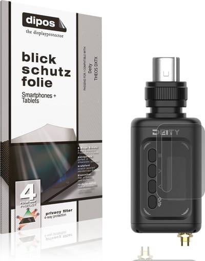 dipos – Matte Privacy Screenprotector geschikt voor Deity THEOS DXTX | Anti-Spy Beschermfolie