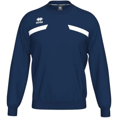 Errea Sweatshirt Matt Giubbino Ad Blauw Wit - Sportswear - Volwassen