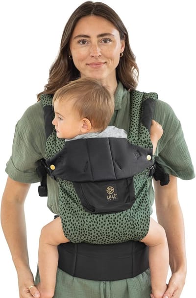 Draagzak - Babydrager - Baby Comfort - 6-in-1 Verstelbaar - 165 x 24 x 27 cm - Gespikkeld Succulent