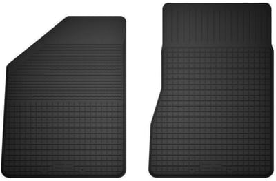 Wielganizator BasicProtect - Voorste Rubber Auto Matten - Renault Scenic II - Antislip - Weerbestendig