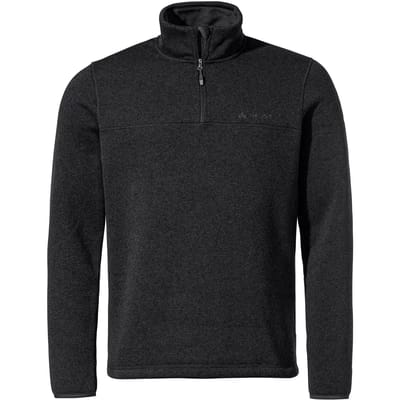 Vaude Rienza Iii Fleece Met Halve Rits Zwart M Man