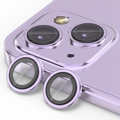Solidenz Camera Lens Protector - Geschikt voor Apple iPhone 14 / 14 Plus - Paars