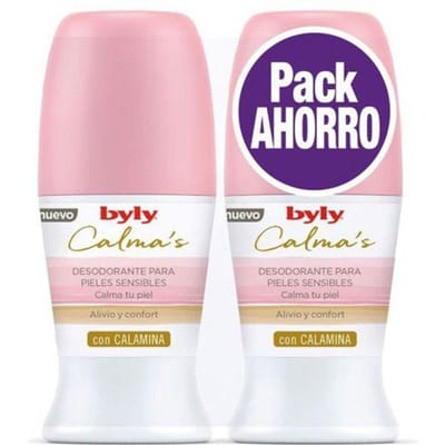 BYLY SENSITIVE CALM DEO ROLL-ON PACK 2 x 50 ml
