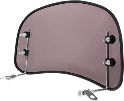 Scootmobiel Windscherm - Universeel Windscherm - Bescherming Tegen Weer - Helder En Slank - 40.3X23.5cm - Transparant
