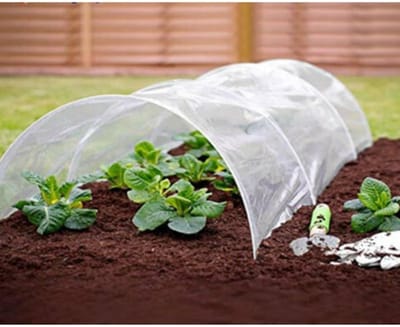 Tuinbouwtunnel Dekblad - Kweekkas Folie - Planten Beschermen - UV Stabilisatie - 2 Meter Breed