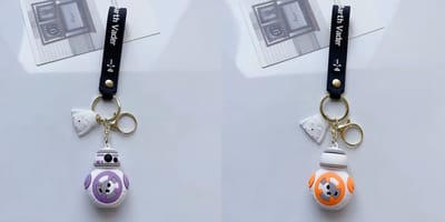 Happy Trendz® Key Chains BB8 - Dart Vader - Series – Sleutelhanger Set (2 Stuks) | Premium Quality | Must-Have Accessoire 2 stuks geleverd