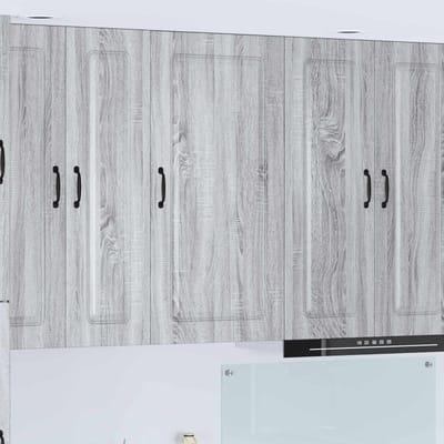 vidaXL - Vaatwasserpaneel - Kalmar - Grijs - Sonoma - 50 - x - 31 - x - 100 - cm