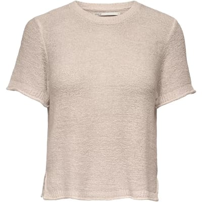 Regular fit gebreide pullover met korte mouwen model 'SUNNY'