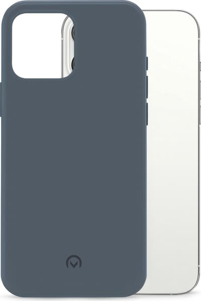 Mobilize Hoesje geschikt voor Apple iPhone 13 Pro Max Telefoonhoesje Flexibel TPU | Mobilize Rubber Gelly Backcover | iPhone 13 Pro Max Case | Back Cover - Matt Blue | Blauw