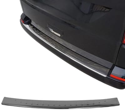 Bumperbeschermer Donker Chroom – Geschikt voor VW T6 & T6.1 – Bescherming Achterbumper