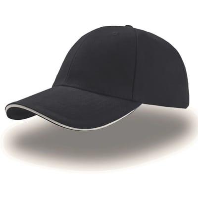 Atlantis Headwear Liberty Sandwich Cap AT610 - Navy/White - One size