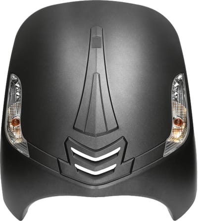 Voorkap met knipperlichten voor AGM VX50, BTC Riva new style Mat antraciet