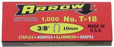 Arrow Nieten 8 mm hoogte voor T2025 per 1000 stuks