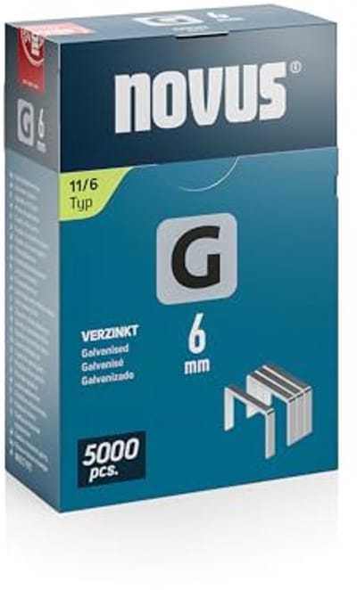 Flat Wire Clamp Type 11 voor Handtacker 6 mm - Grijs