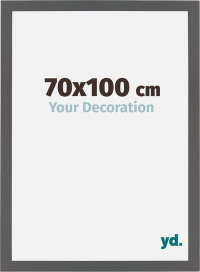 Your Decoration - Fotolijst 70x100 cm - MDF - Antraciet - Mura