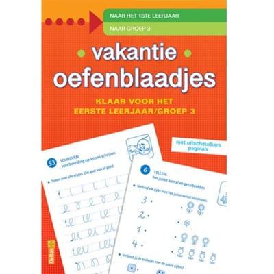 Deltas Vakantie oefenblaadjes - Klaar voor het eerste leerjaar Educatieve boeken (spelletjes en raadsels)
