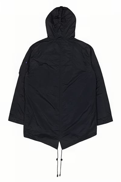 Alpha Industries Utility Fishtail Jacket Uv Black Size: S | Light Jackets Outlet | Heren | Zwart