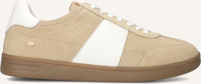 Fred De La Bretoniere Zazza Ella Sneakers - Suède - Dames - Beige - Maat 36