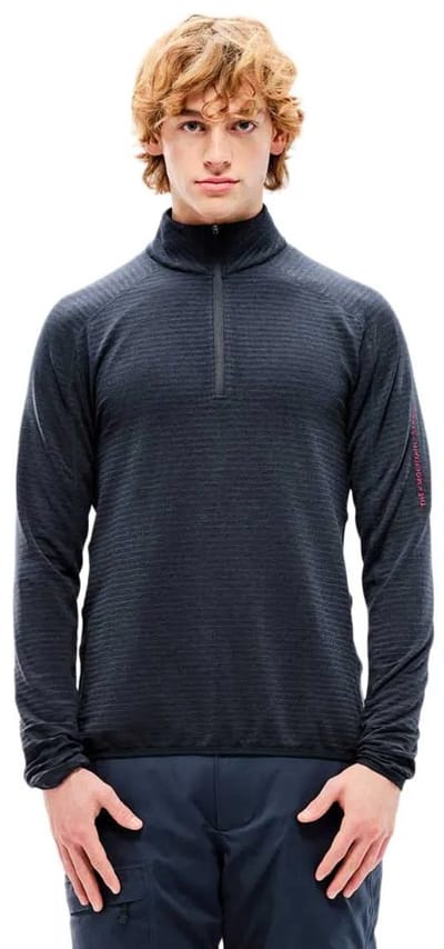 The Mountain Studio Mens Light Tech Fleece Half Zip