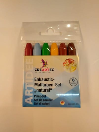 Art-Idee Wasstaafjes voor Encaustic - Naturel