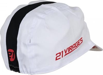 Koerspetje 21Virages / Wielerpetje wit
