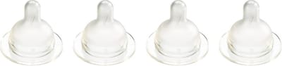 Difrax Flessenspeen Wide - Maat Small - 4 stuks