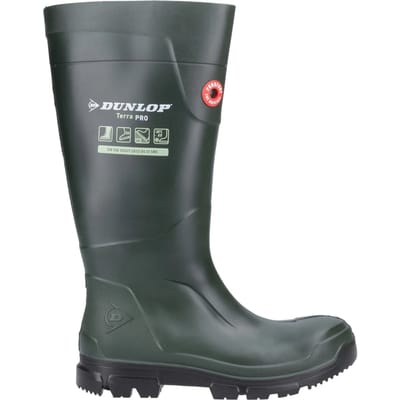 Dunlop Volwassen uniseks Purofort TerraPRO Wellington Laarzen (Groen)