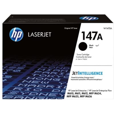 Original Ink Cartridge HP Cartucho de tóner Original HP LaserJet 147A negro Black