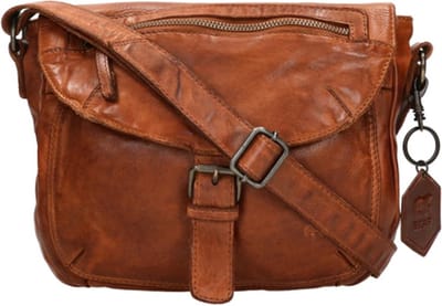 Bear Design Mattea Crossbodytas Medium Dames - Leer - Cognac