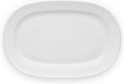 Eva Trio - Legio Nova Serveerschaal 37x25 cm - Zilver - Porselein