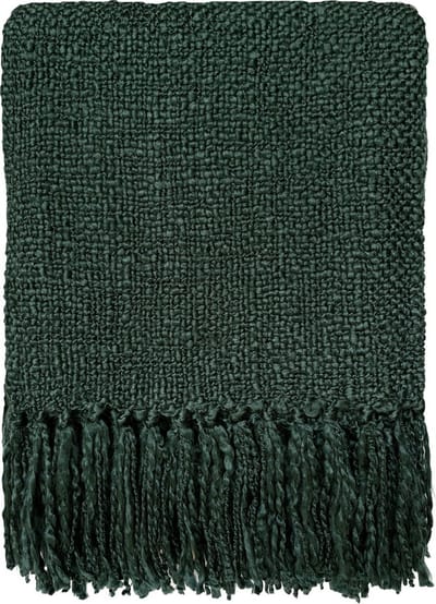 Malagoon - Forest green solid throw