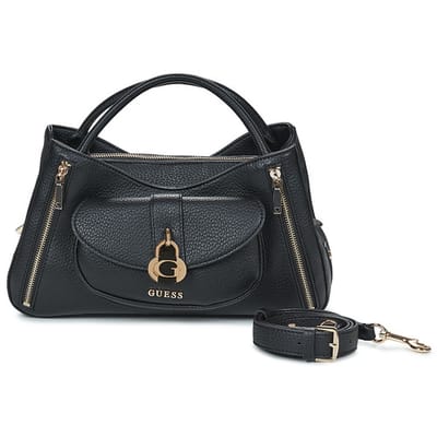 GUESS handtas schoudertas Jessa Girlfriend Bag Black zwart