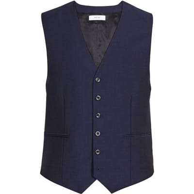 Reiss Burrow W-modern 2fit Suit Bright Blue Maat: 40 | Gilets Outlet | Heren | Blauw