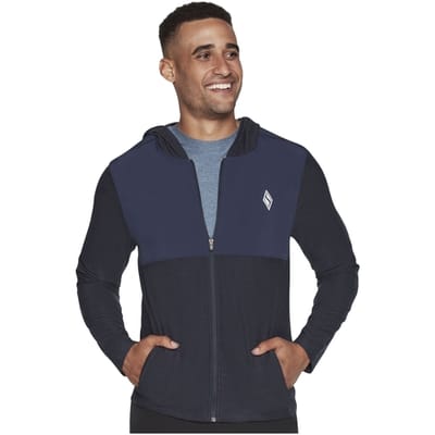 Skechers SKECHERS PREMIER RAIN JACKET Heren Jas - Zwart