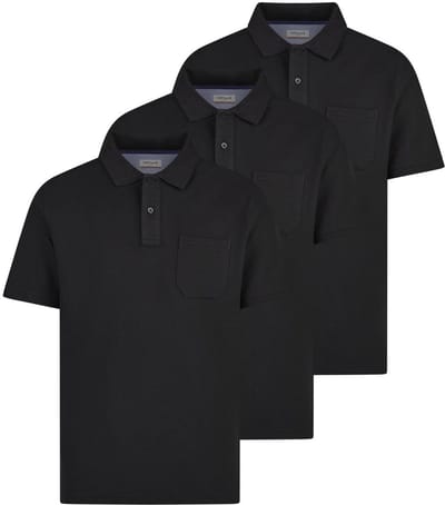 Redmond Heren poloshirt 3 pack Basic