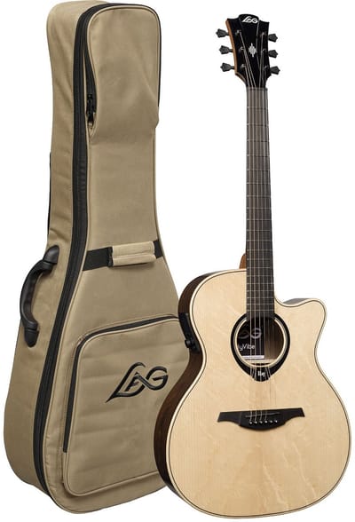 LAG Guitars HyVibe 30 HV30ACE E/A westerngitaar met ingebouwd multi-effect