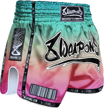 8 WEAPONS Muay Thai Shorts Vivo Mesosphere Groen - S