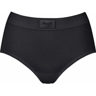 sloggi Double Comfort Dames Maxi comfort slip - Zwart - Maat 38
