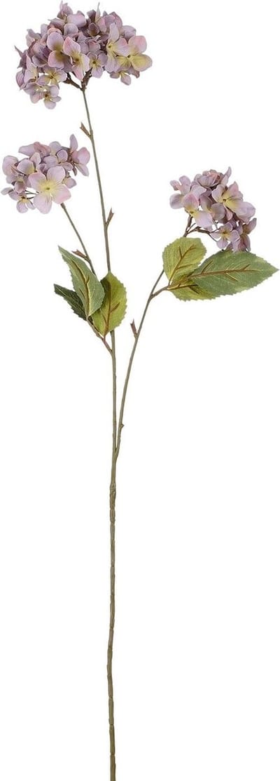 MICA DECORATIONS HORTENSIA L.ROZE - L85CM