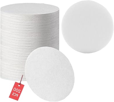 Espresso papieren filters 58mm - Ongebleekt ronde koffiefilters voor Sieve Carrier, ideaal voor barista's en thuisgebruik
