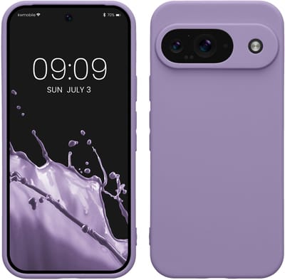 kwmobile telefoonhoesje geschikt voor Google Pixel 9 - Hoesje voor smartphone - Precisie camera uitsnede - In violet lila