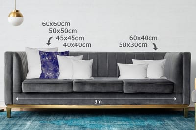 Sierkussens - Kussentjes Woonkamer - 50x50 cm - Marmer - Goud Agaat