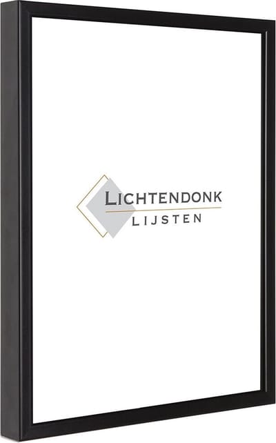 Aluminium Wissellijst Zwart A1 - 59,4 x 84,1cm - Ontspiegeld Acrylite - Salerno