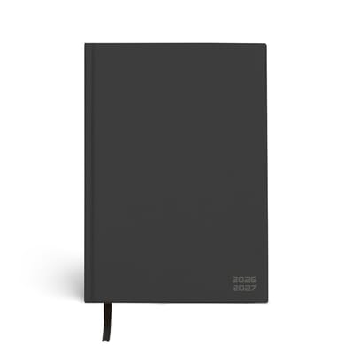 SOHO - Agenda A5 - Jaar 26/27 - 12 maanden - 1 week op 2 pagina`s - Inclusief Leeslint - STREET - Donkergrijs