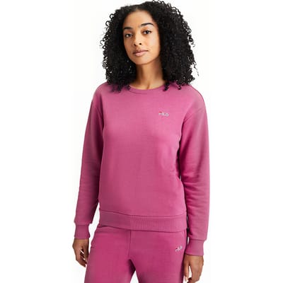 FILA Bantin Slightly Cropped Crew Sweat Red Violet Taglia: XS | Maglioni a maglia Outlet | Donna | Rosa